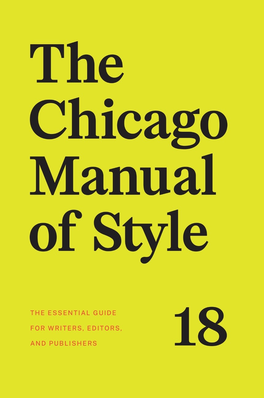 The Chicago manual of style (2024)